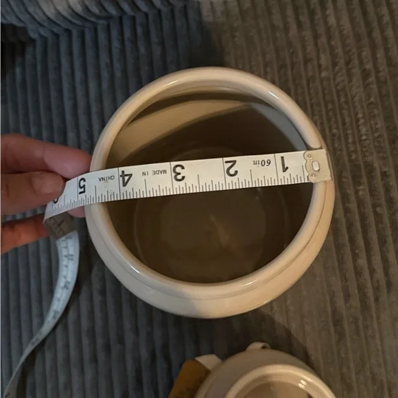 Rae Dunn Beige 'BONES' Ceramic Pet Treat Jar - Picture 6 of 9